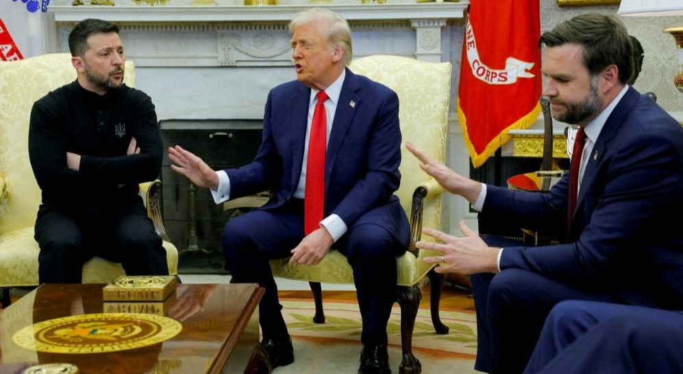 Srečanje Trump - Zelenski v Beli hiši
